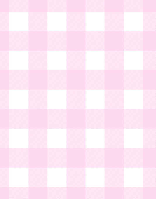 Baby Gingham Print Round Neck Dress
