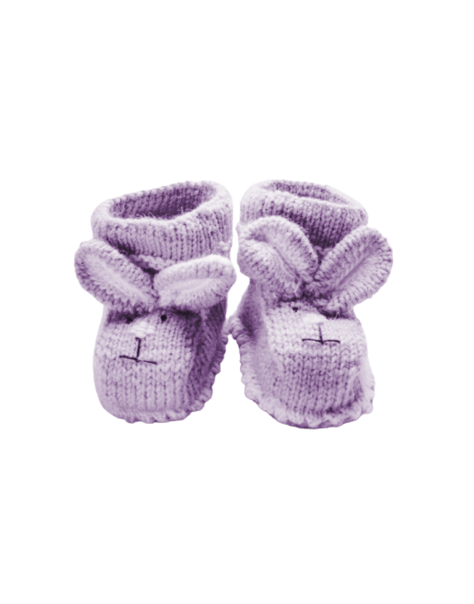 Knitted Funny Bunny Shoes