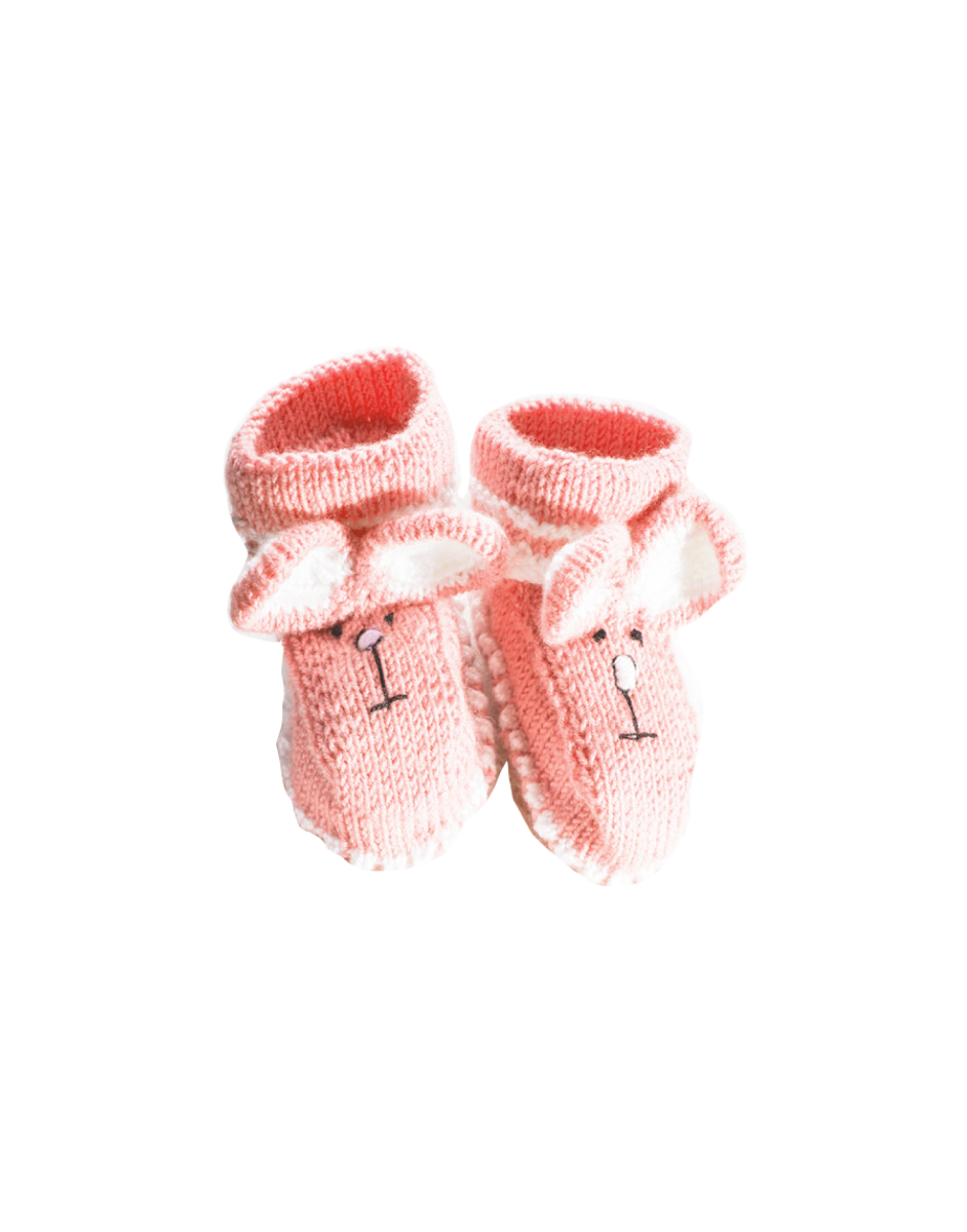 Knitted Bunny Shoes