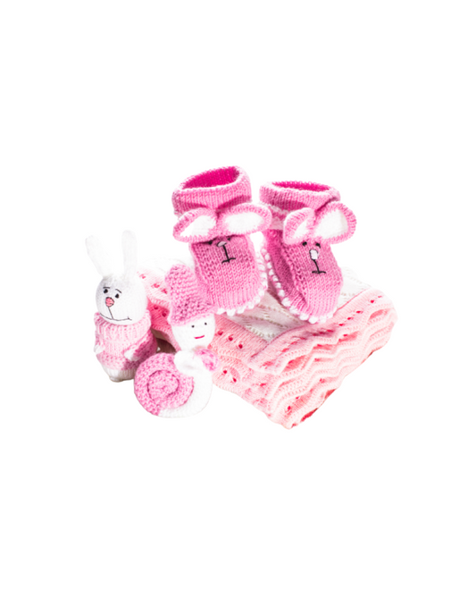 Knitted Bunny Shoes
