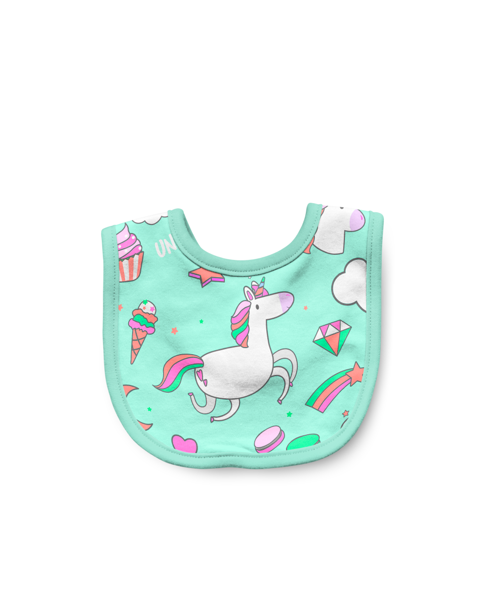 Unicorn Baby Bib