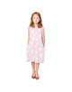 Heart Print Round Neck Dress