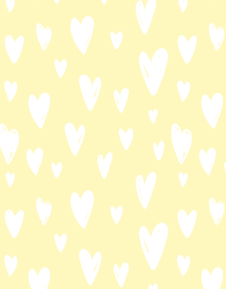 Heart Print Round Neck Dress