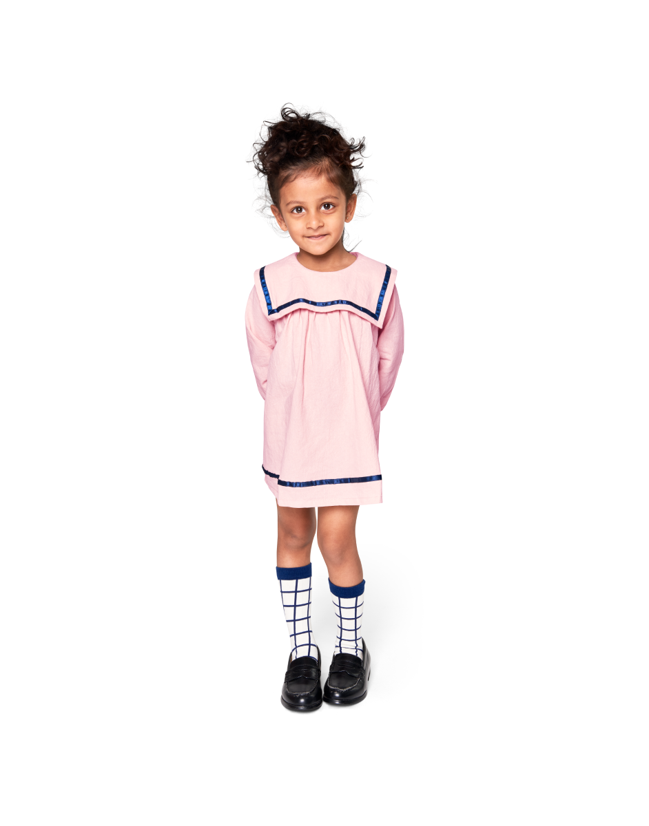 Round Neck Tunic with Borders