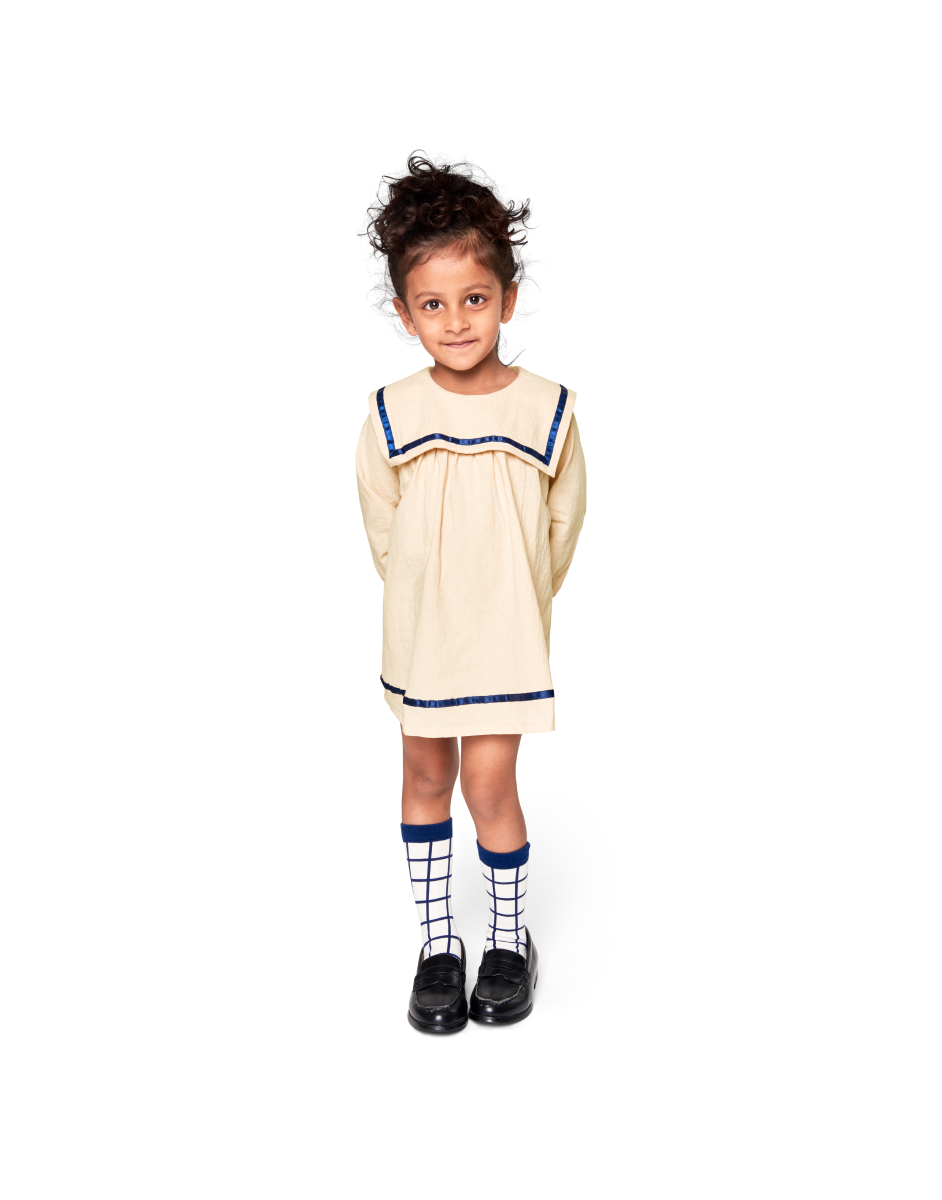 Round Neck Tunic with Borders