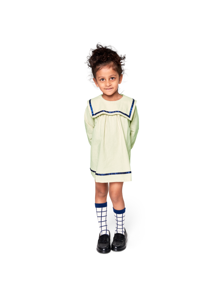 Round Neck Tunic with Borders