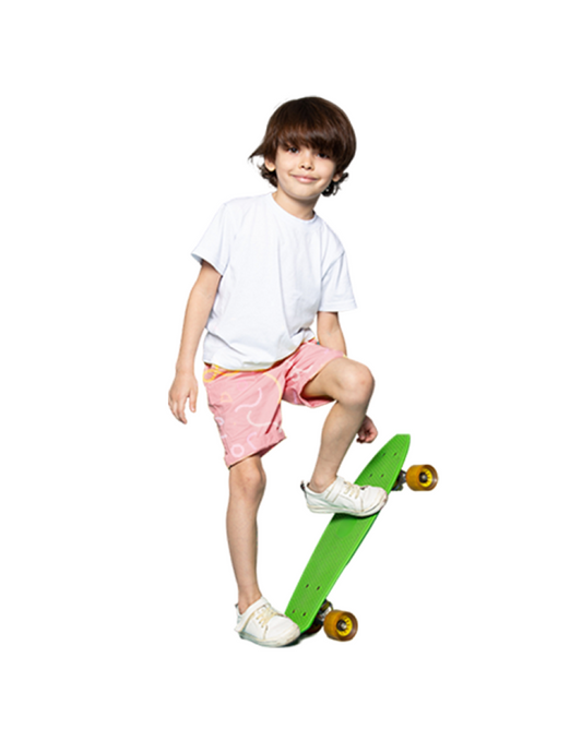 Printed Skateboard Shorts