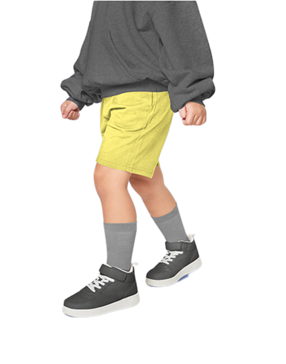 High-waisted Relaxed Shorts