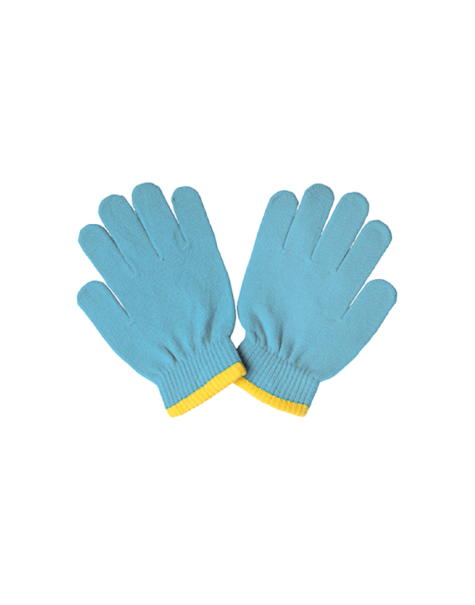 Woollen Gloves with Border
