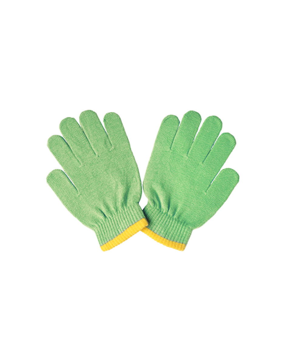 Woollen Gloves with Border