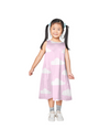 Baby Cloud Print Round Neck Dress