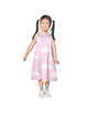 Baby Cloud Print Round Neck Dress