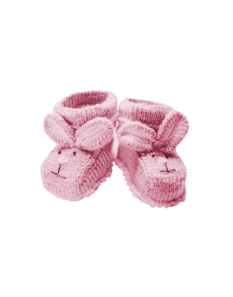 Knitted Funny Bunny Shoes