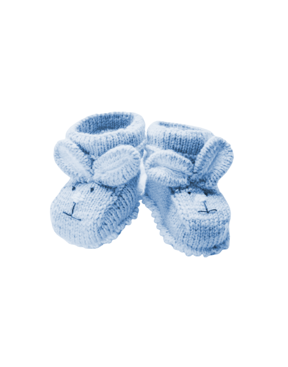 Knitted Funny Bunny Shoes