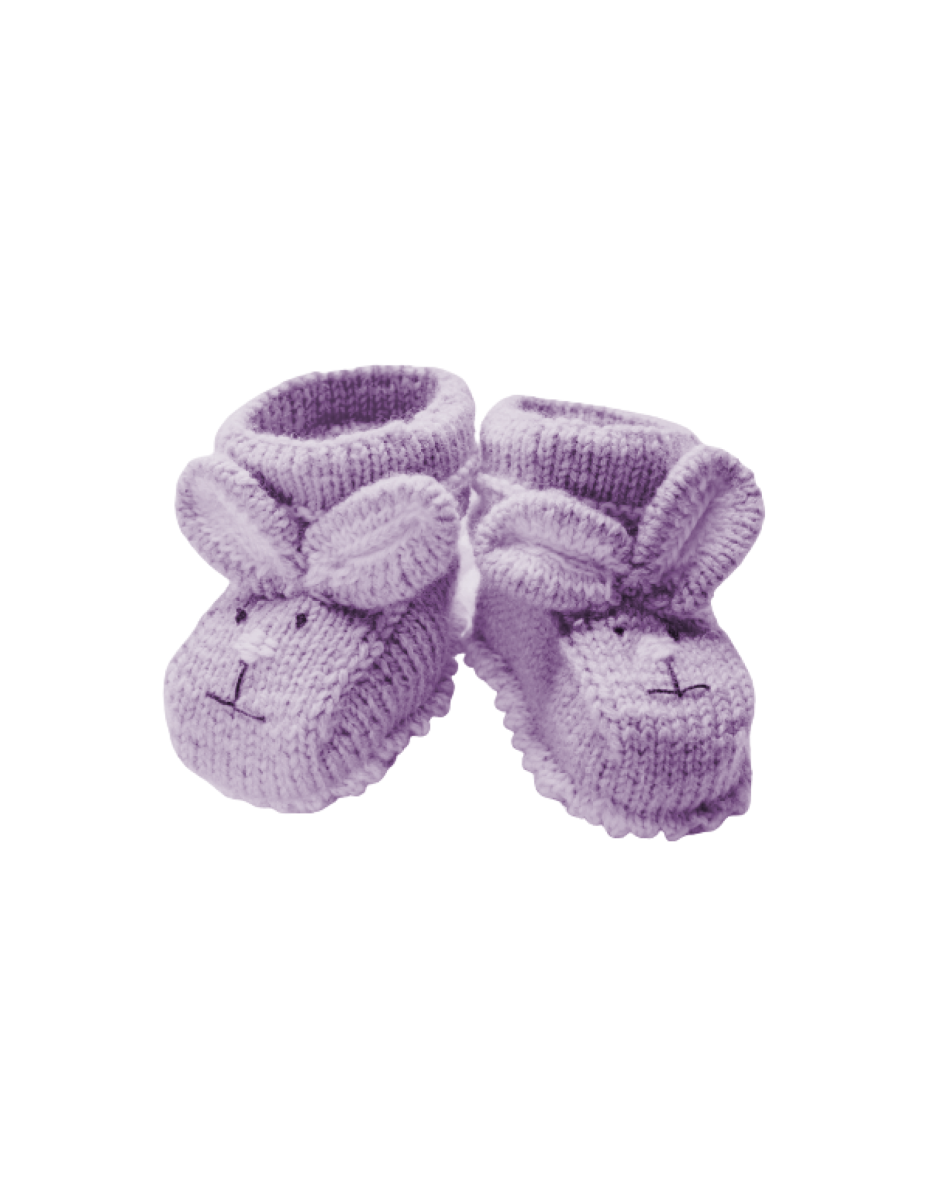 Knitted Funny Bunny Shoes