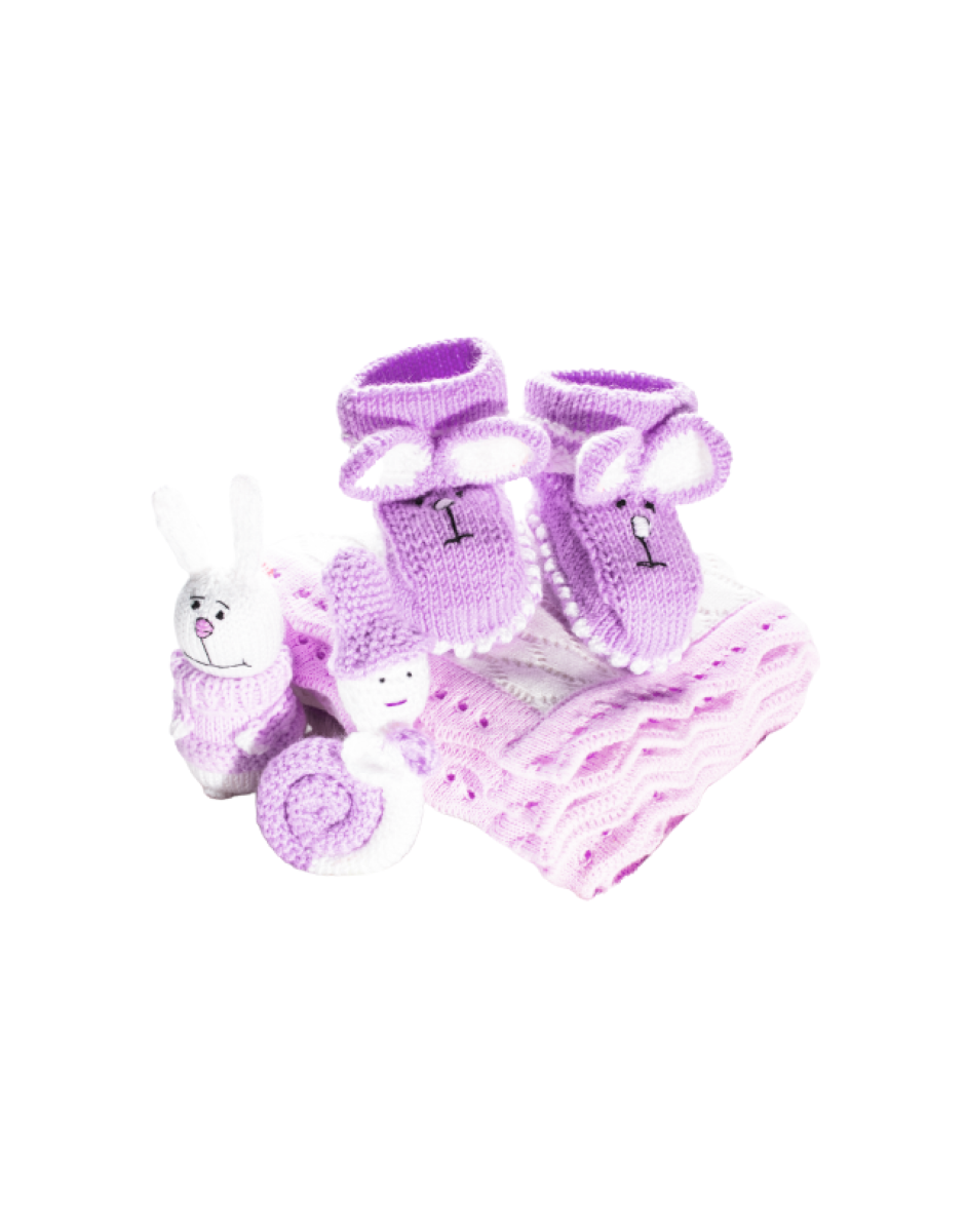 Knitted Bunny Shoes