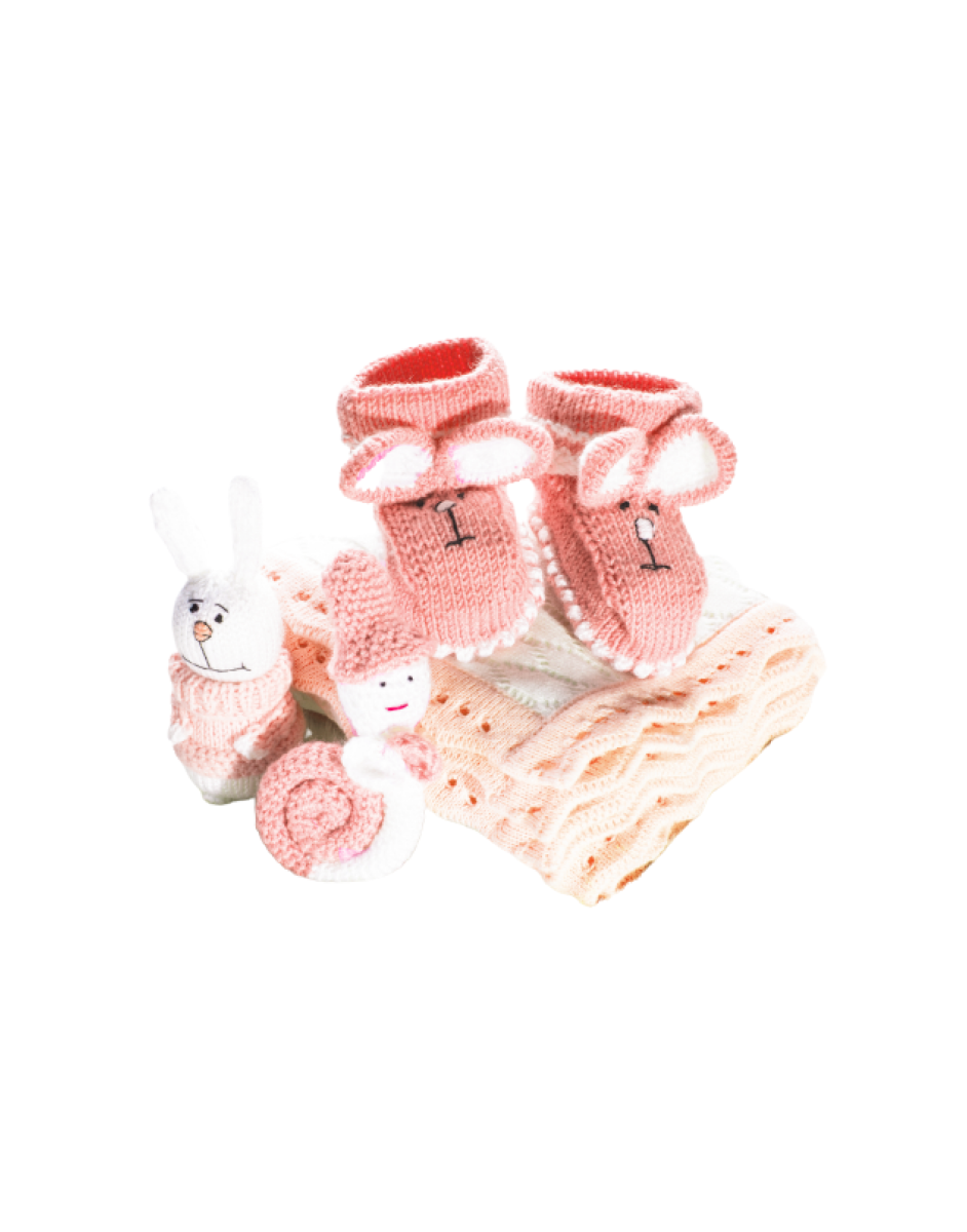 Knitted Bunny Shoes