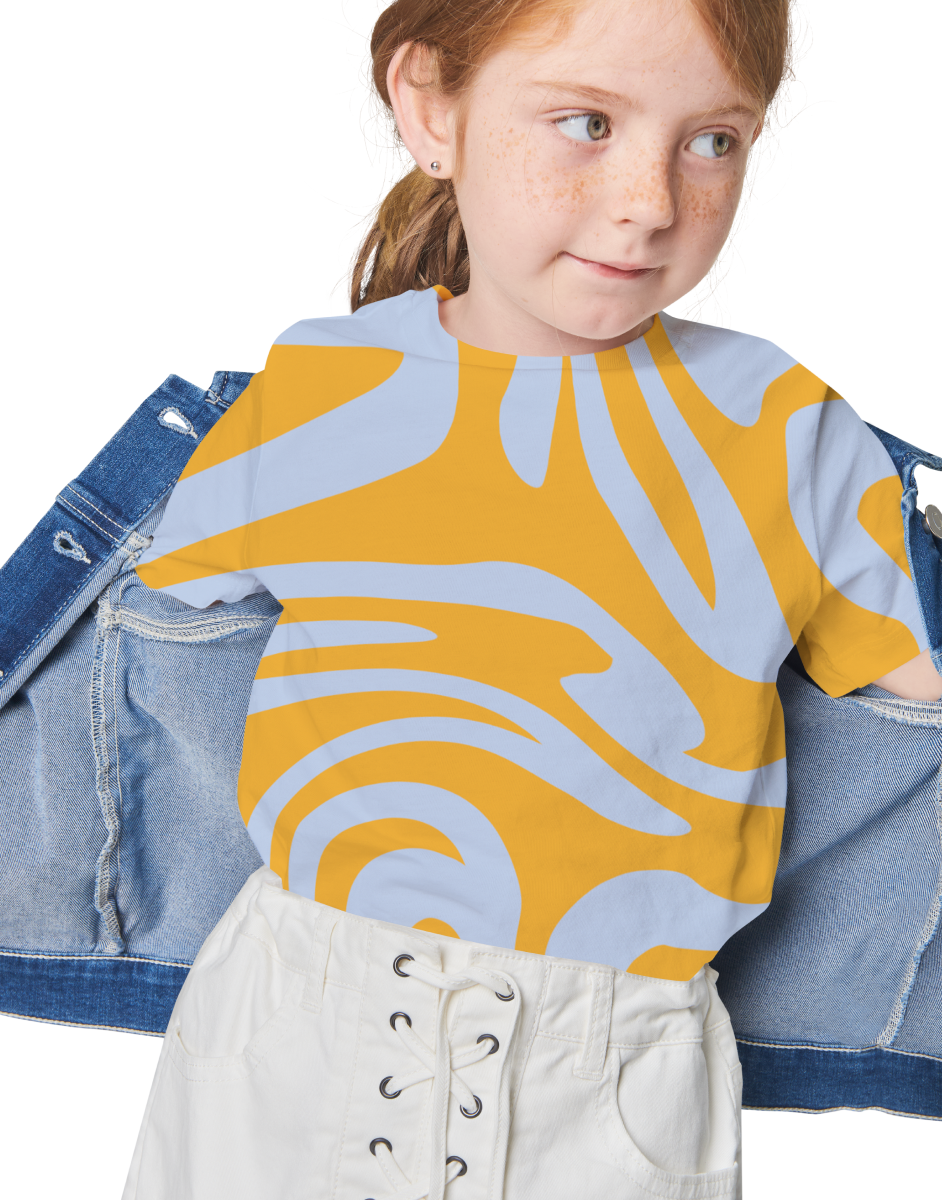 Printed Round neck T-shirt