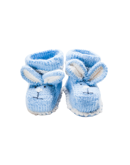 Knitted Funny Bunny Shoes