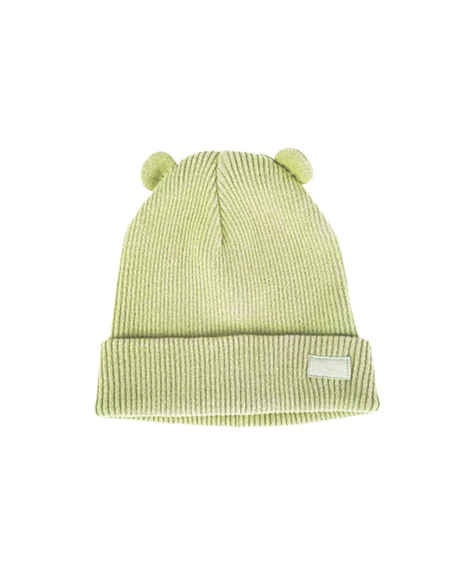 Woollen Cap with Pompoms