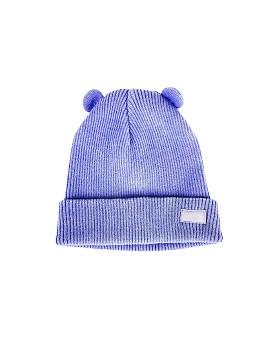 Woollen Cap with Pompoms