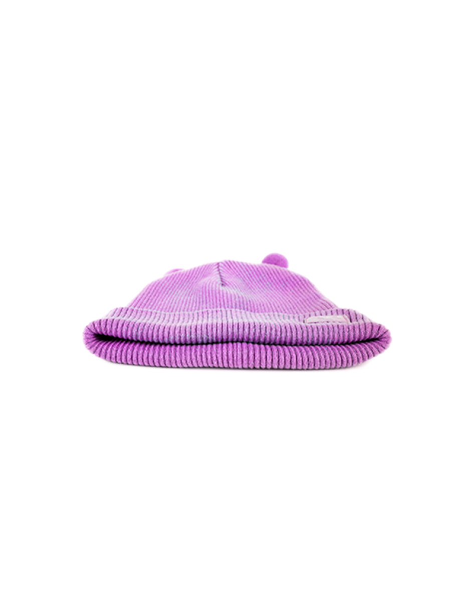Woollen Cap with Pompoms