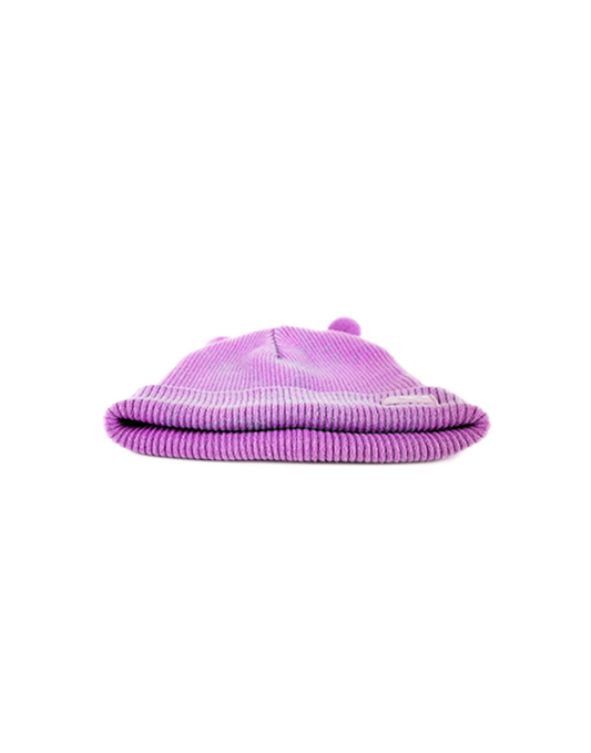 Woollen Cap with Pompoms