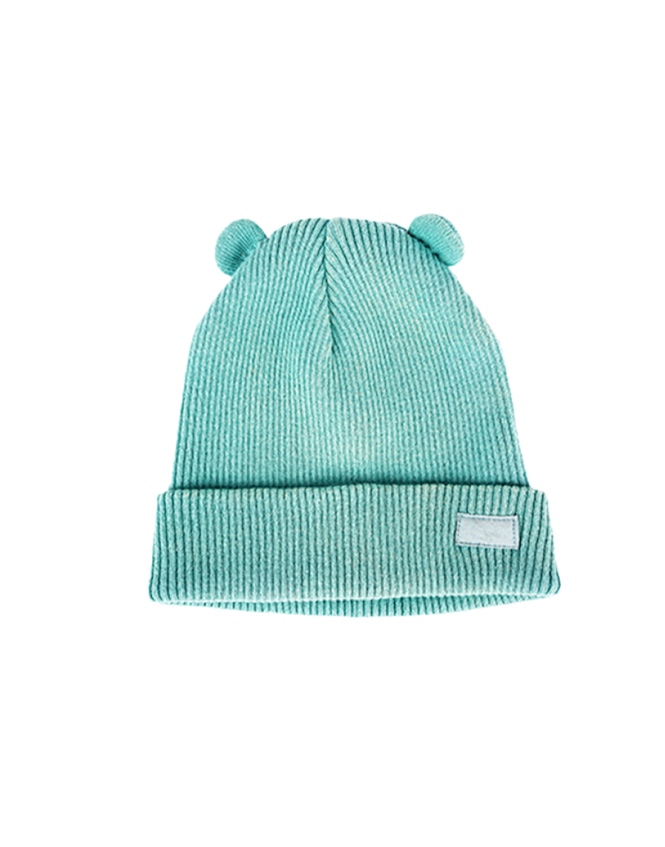 Woollen Cap with Pompoms