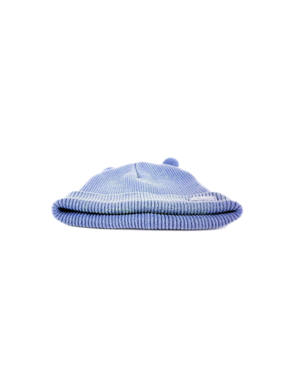 Woollen Cap with Pompoms