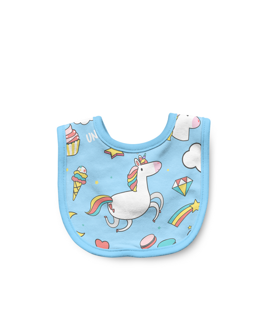 Unicorn Baby Bib