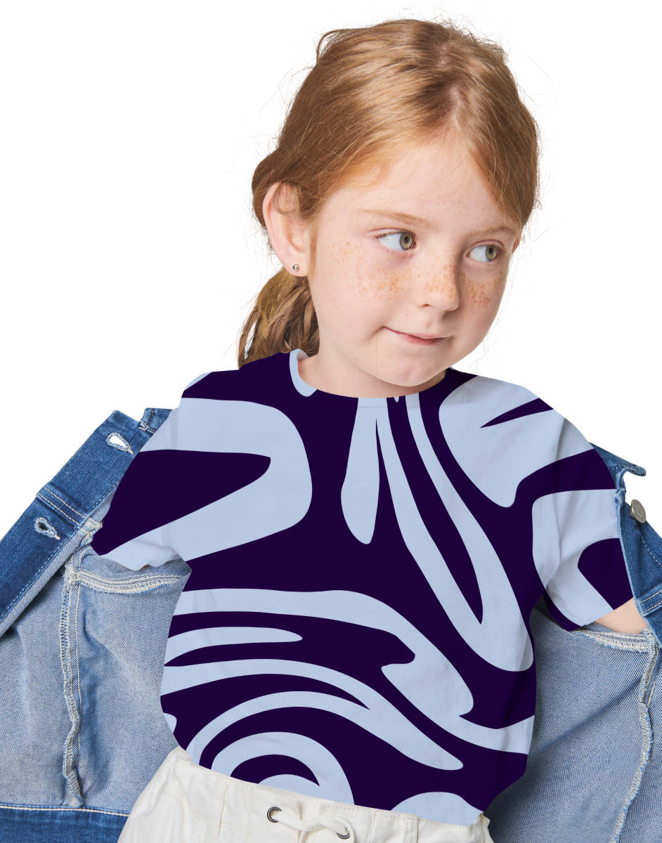 Printed Round neck T-shirt